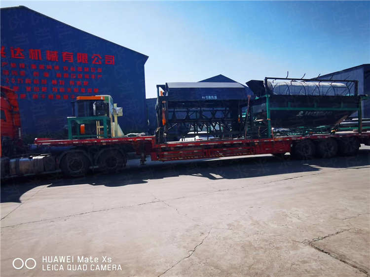 粉状生产线年产5000吨的肥料设备装车发货