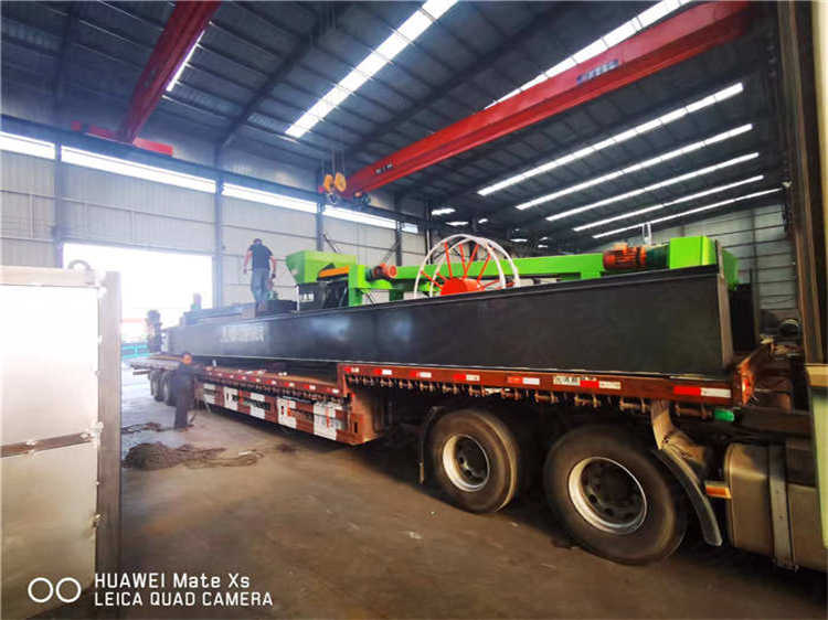 重庆南川区客户年产5万吨有机肥颗粒生产线设备发货