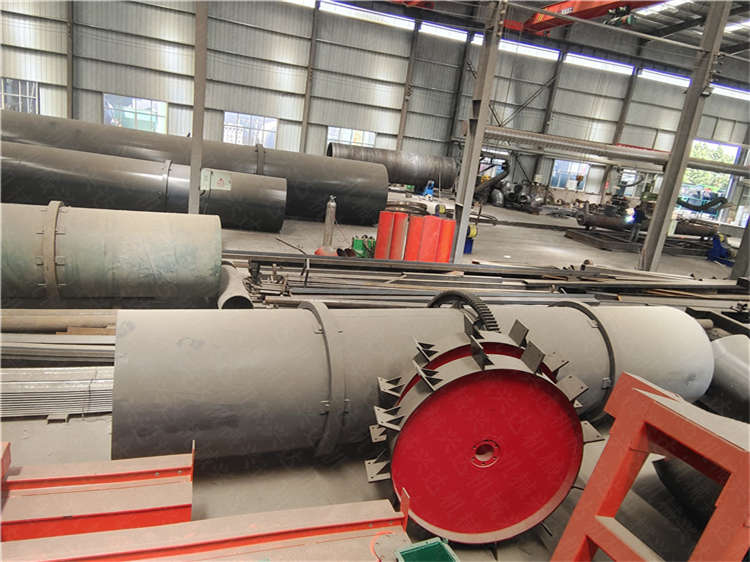 回转式包膜机成套设备适用于草炭、污泥、鸡粪