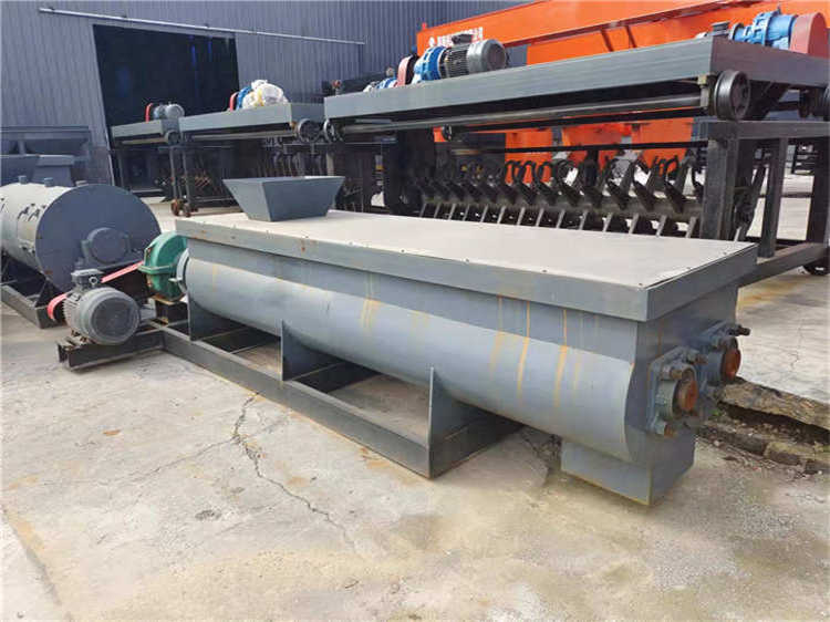 有机肥双轴搅拌机 发酵后牛粪迅速均匀混合 肥料搅拌设备