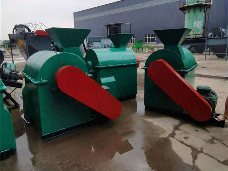 有机肥半湿物料粉碎机设备，湿鸡粪有机肥破碎机