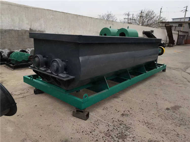 粉尘加湿连续混合物料设备，牛羊粪双轴搅拌机，肥料预混有机肥设备