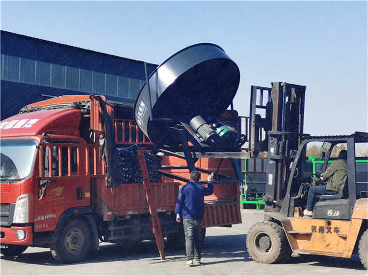 厂家定制有机肥设备 牛粪圆盘造粒机 复混肥颗粒有机肥加工生产线