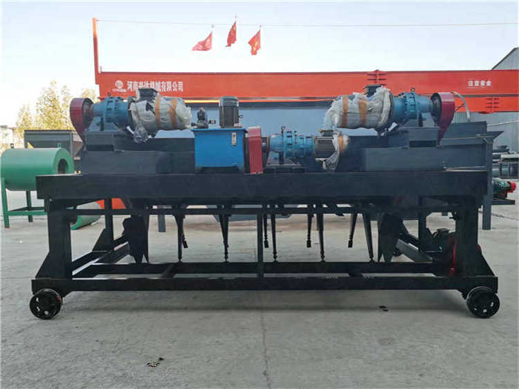 农业废弃物有机肥液压槽式翻抛机 猪粪牛粪好氧发酵翻堆设备 肥料腐熟机