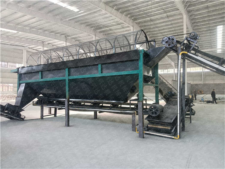 有机肥滚筒筛分机 小型圆筒筛 羊粪粉末有机肥筛分生产线设备