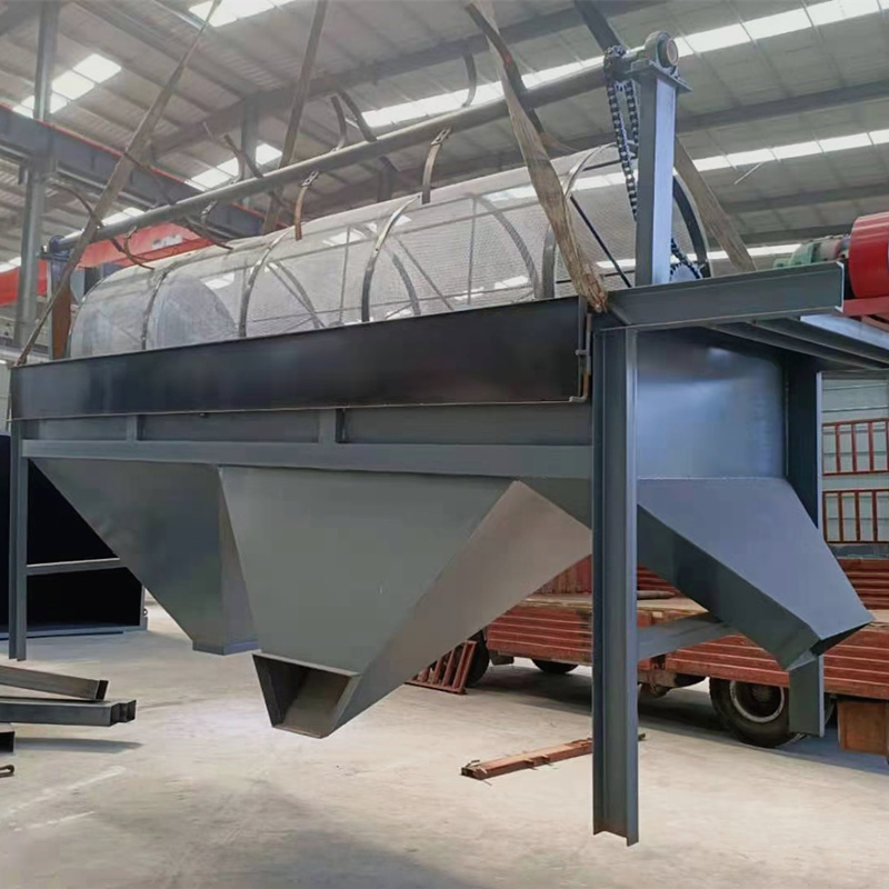 讲解有机肥生产线配套设备滚筒筛分机的优点