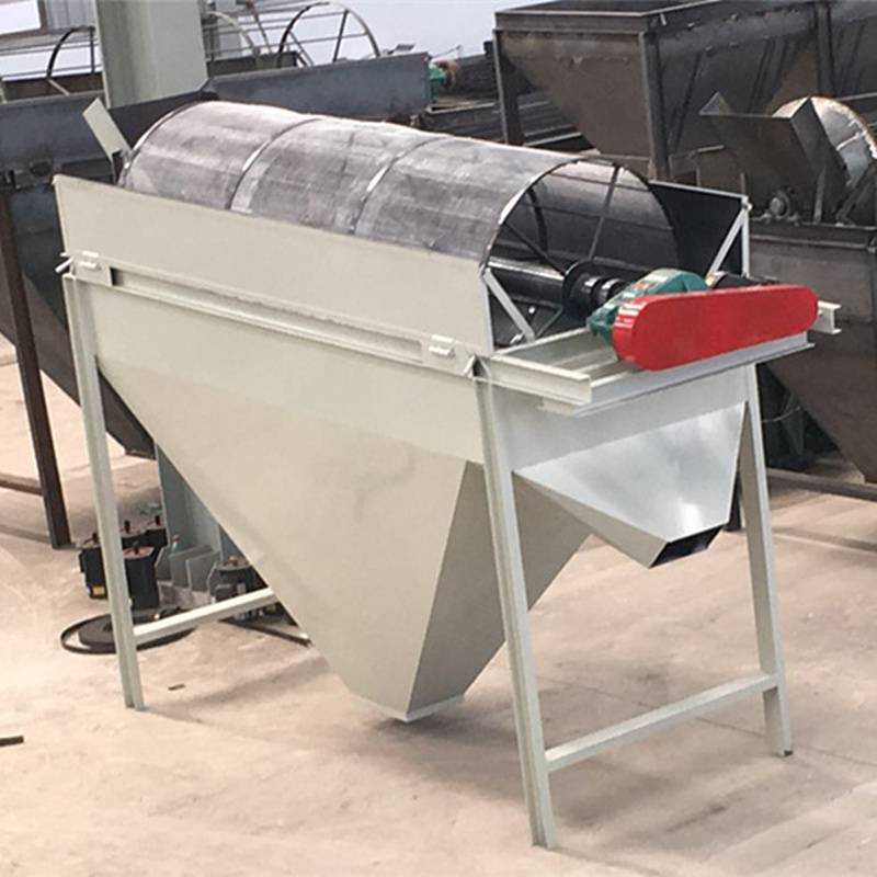 为安阳客户设计有机肥筛分设备滚筒筛分机的特点