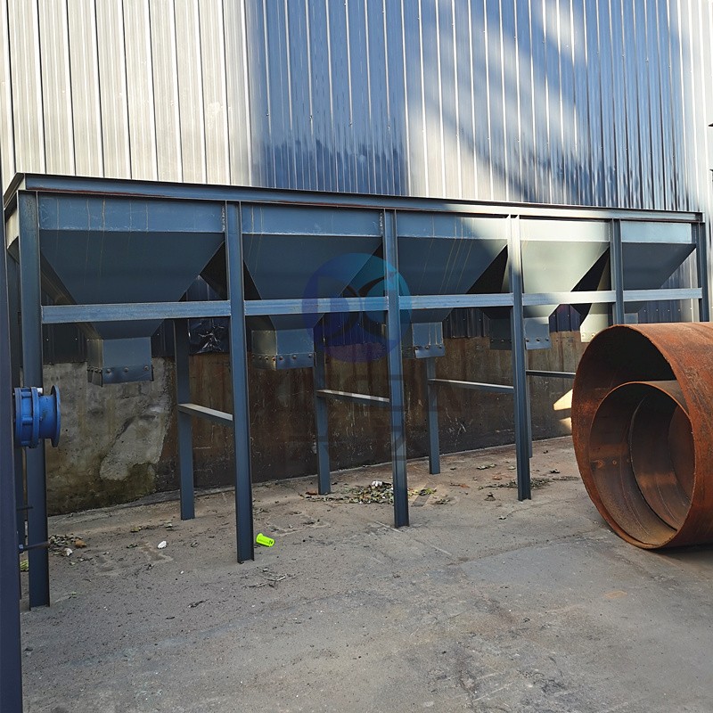 济南客户有机肥配套设备自动配料机的特点