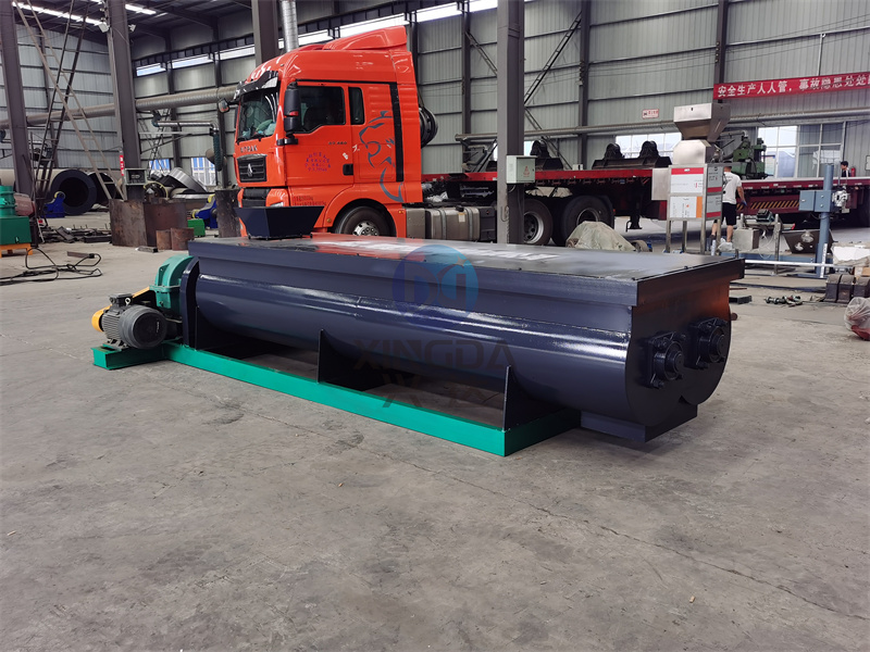 1.0米双轴搅拌机的安装调试步骤