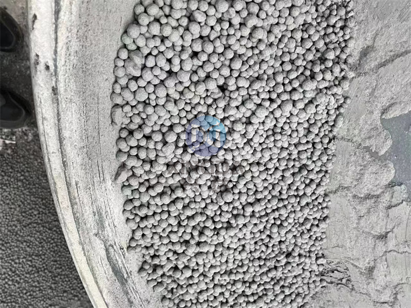 有机肥造粒设备圆盘造粒机效果图