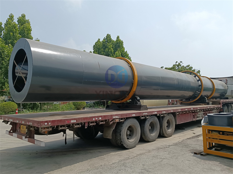 年产5万吨生产线设备有机肥冷却机出厂发货