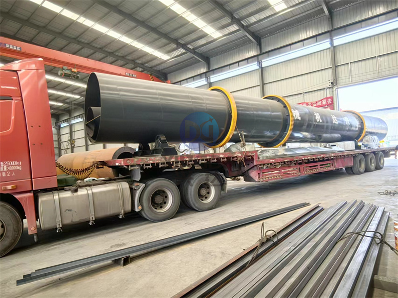 年产3万吨颗粒有机肥生产线发货现场