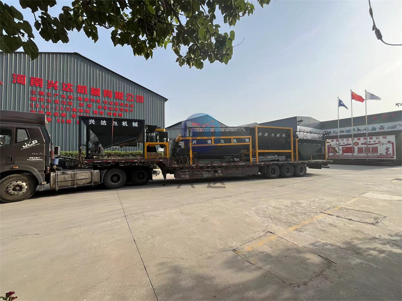 年产5000吨有机肥生产线发货现场