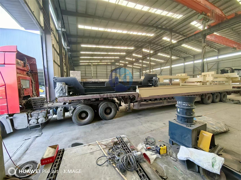 年产3万吨粉剂有机肥生产线设备发货现场