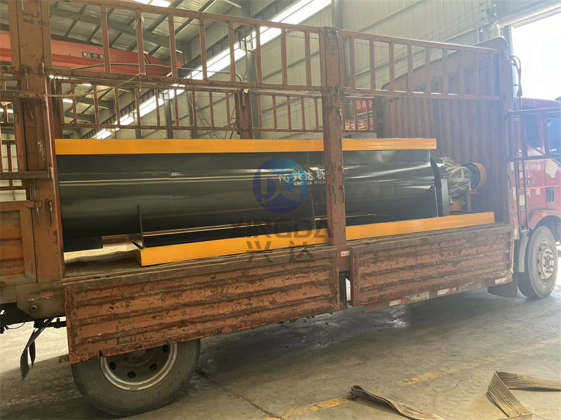 有机肥搅拌设备双轴搅拌机发货现场