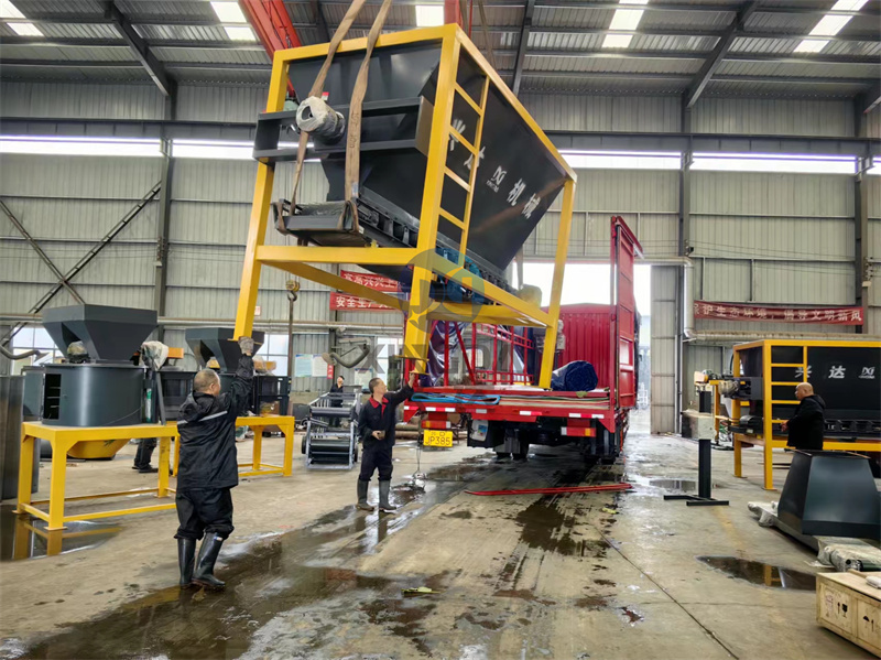 南充客户年产3万吨粉剂有机肥生产线设备已加工完毕