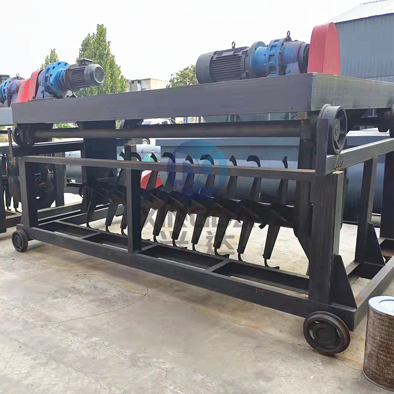 攀枝花有机肥料加工设备槽式翻堆机用途及特点