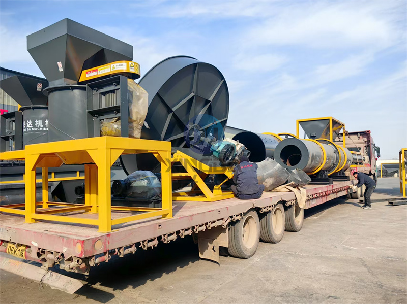 年产3万吨有机肥设备第四车第五车设备已完成装车任务