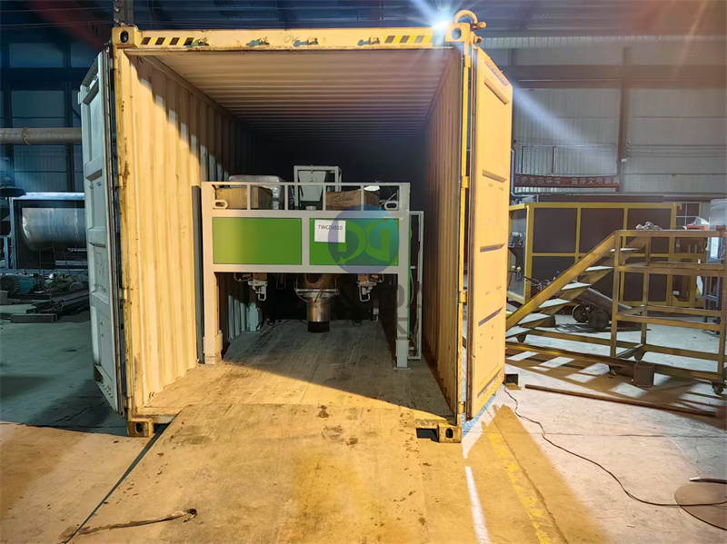 发往宝岛台湾地区的年产5万吨粉剂有机肥生产线设备已经出发了