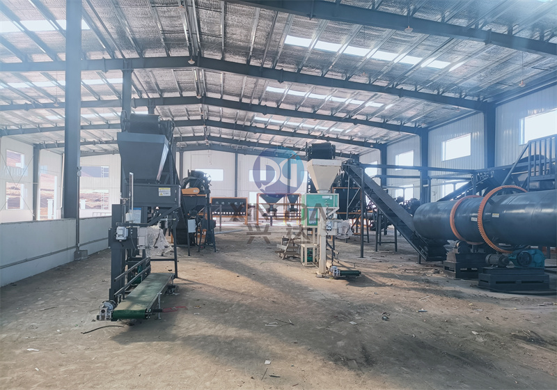 有机肥生产设备在制作有机肥料时所用到的有机肥设备