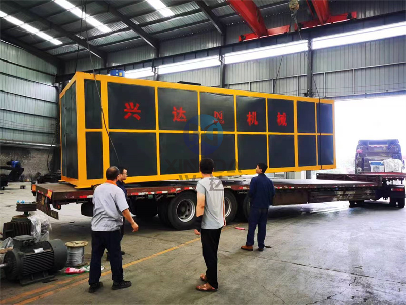 有机肥物料发酵设备10立方有机肥卧式发酵罐刚制作完成就要出货