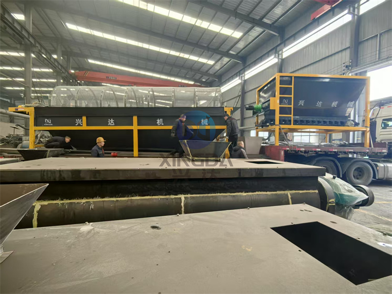 第二车：吉林客户年产5万吨有机肥生产线设备已完成装车任务