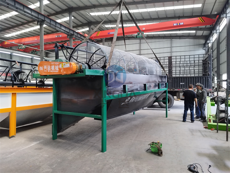 甘肃客户1.2米滚筒筛分机的操作使用须知