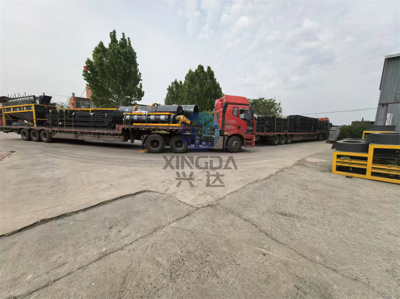  第三车为长春客户制作的年产5万吨颗粒有机肥生产线有机肥设备马上启航