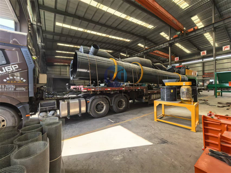 长春第五车：年产5万吨颗粒有机肥生产线有机肥设备马上出货