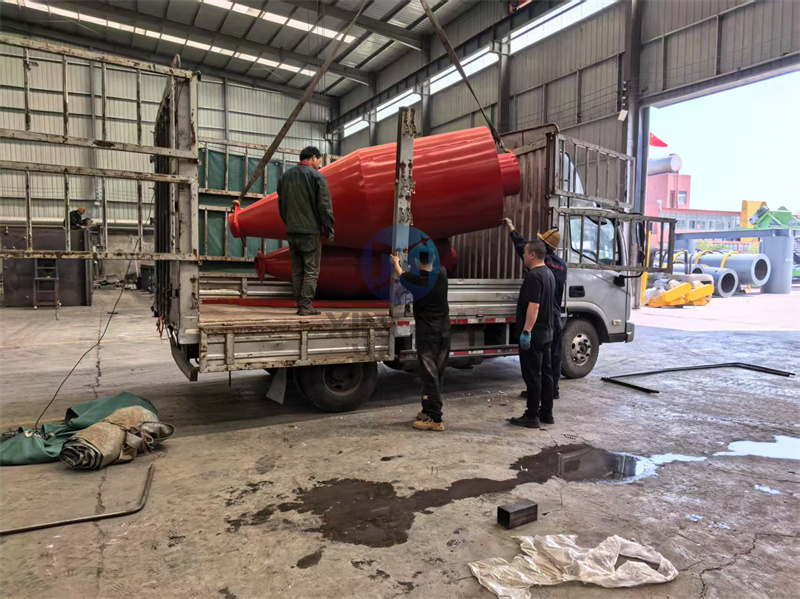 第3车：衡水年产2万吨颗粒有机肥生产线设备再发一车