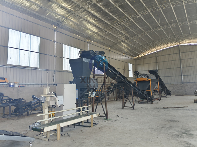 粉剂有机肥生产线加工有机肥料时的物料比例