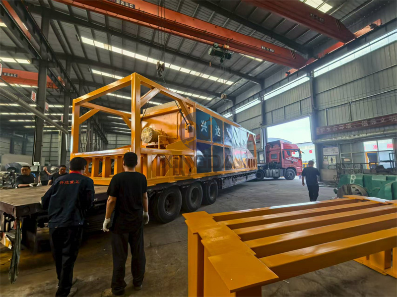 30立方有机肥卧式发酵罐刚刚完成试机就要发往北部牡丹江地区了