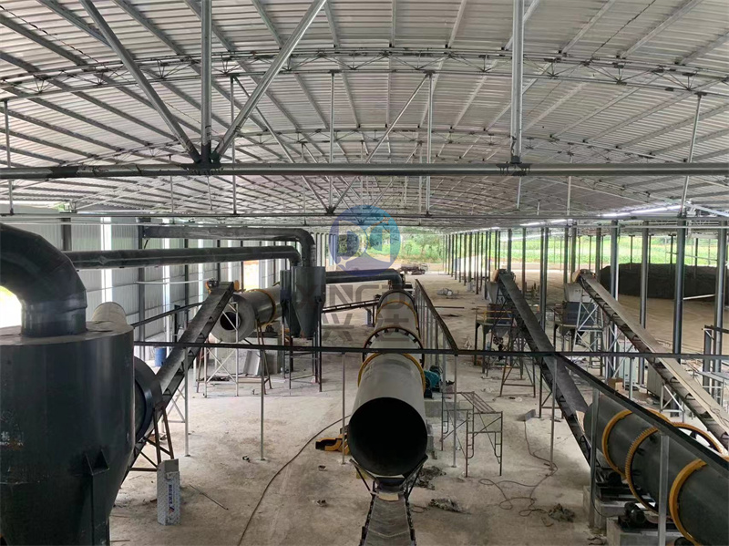 为商丘有机肥生产线用户讲解有机肥设备的安装误区