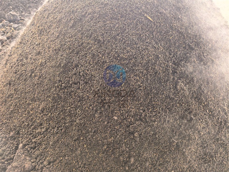 3小时有机肥卧式发酵设备效果展示