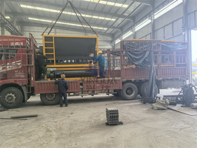 年产3万吨有机肥生产线设备发货现场