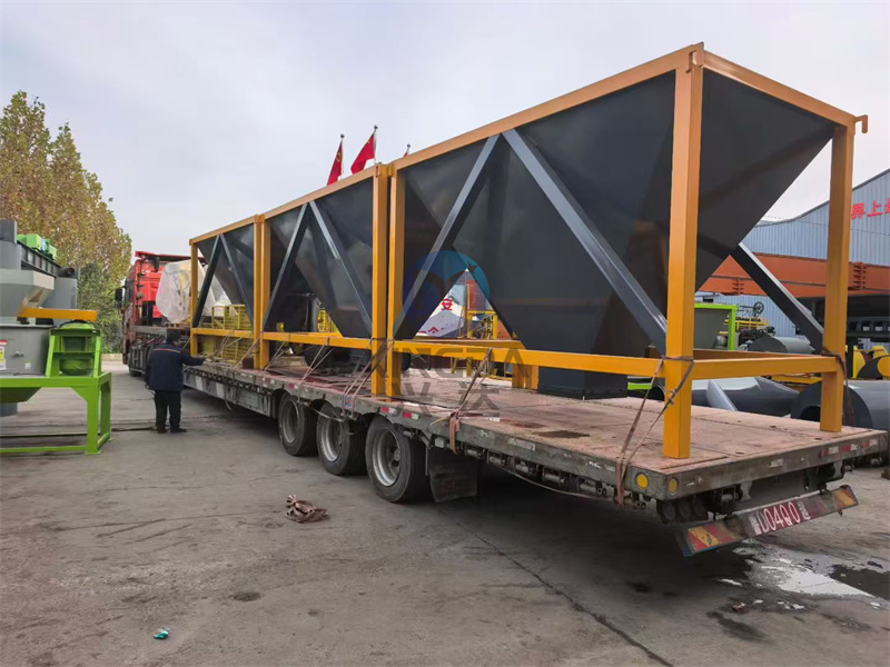 年产40万吨有机肥生产线发货现场