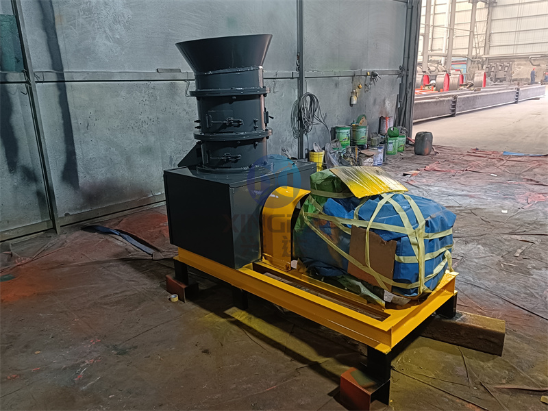 平模造粒机鸡粪颗粒机柱状肥料