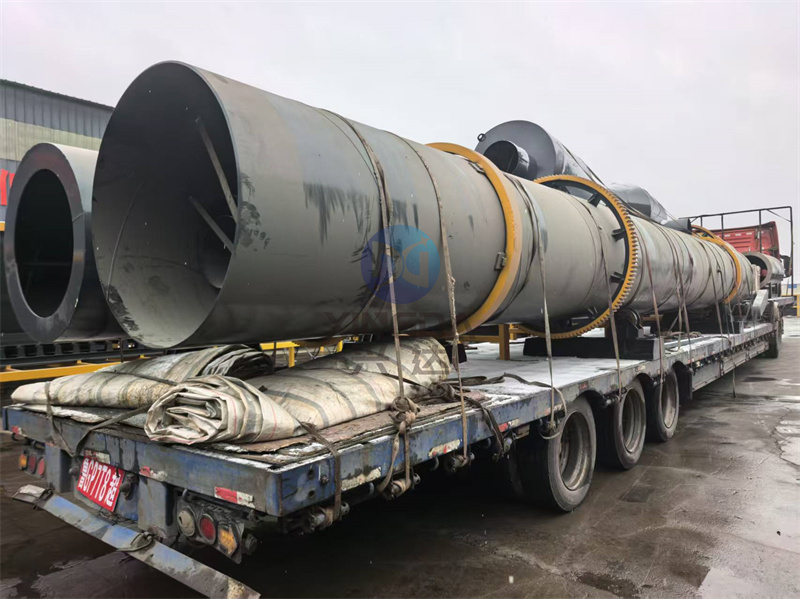 羊粪颗粒有机肥生产线发货现场