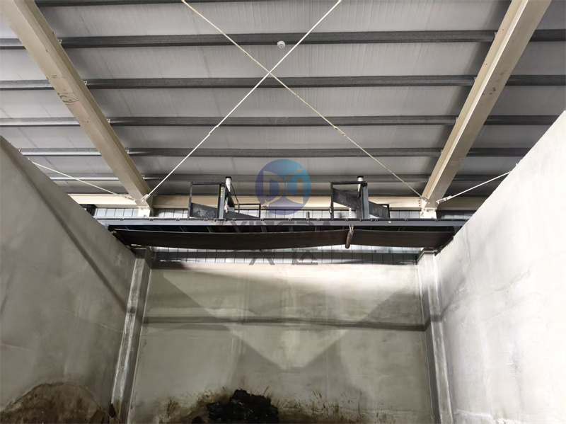 鸡粪有机肥生产线安装现场