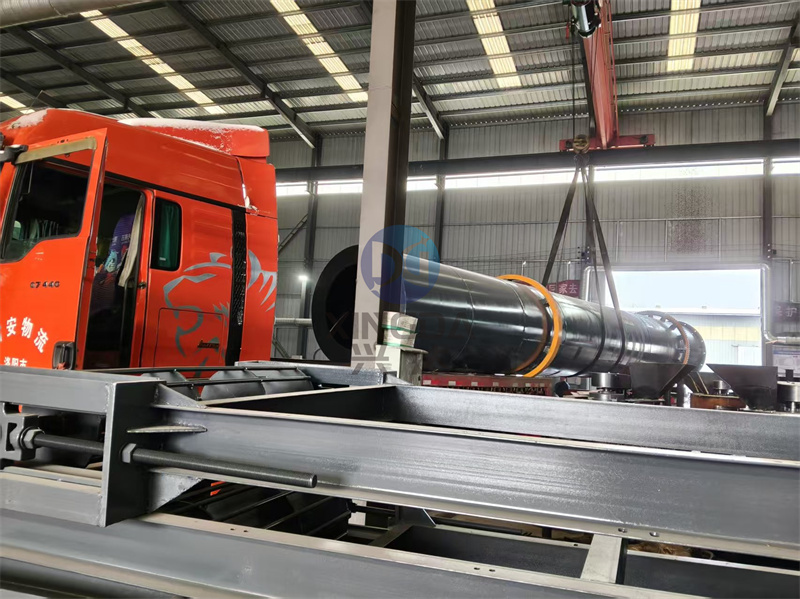 鸭粪有机肥生产线发货现场