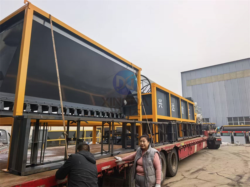 年产10万粉剂有机肥生产线发货现场