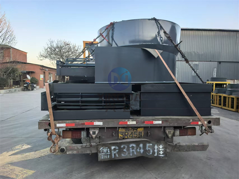 羊粪有机肥生产线发货现场