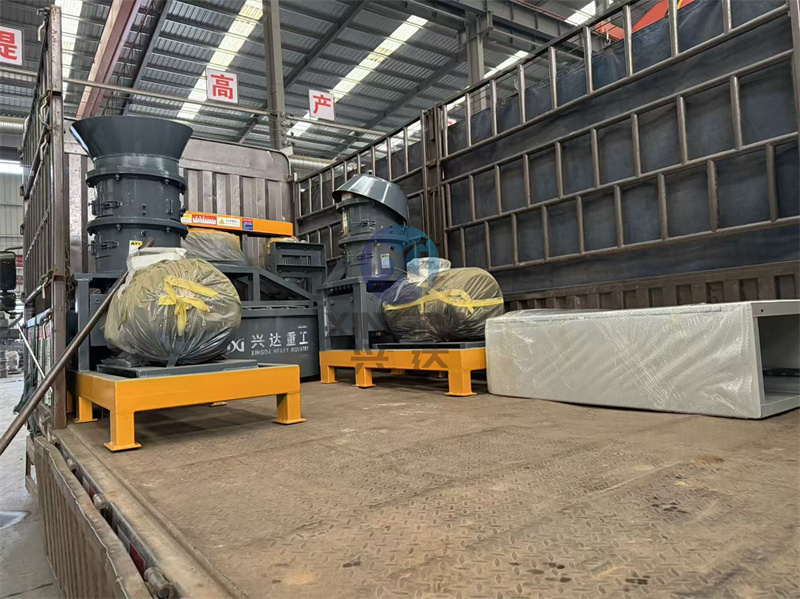 免烘干造粒机发货现场