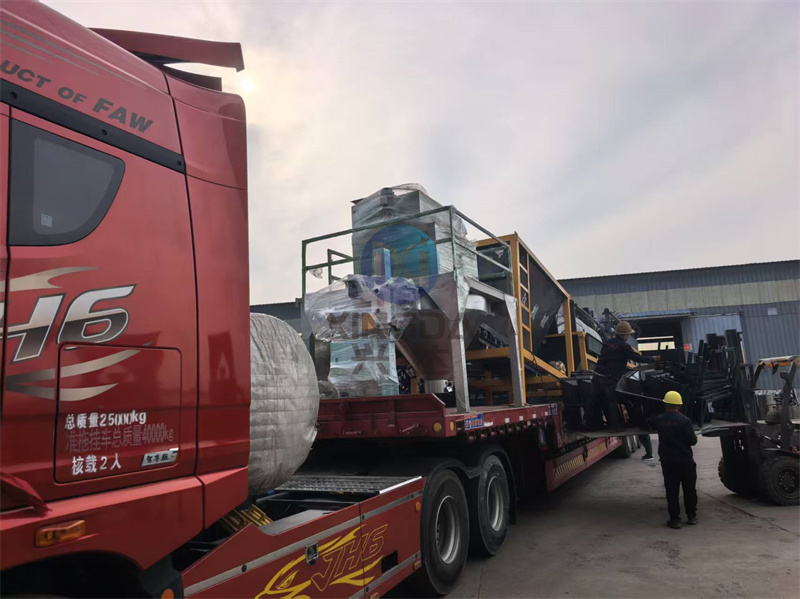 年产2万吨有机肥生产线发货现场