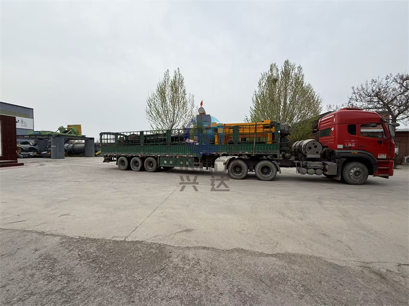 有机肥发酵设备卧式发酵罐发货现场